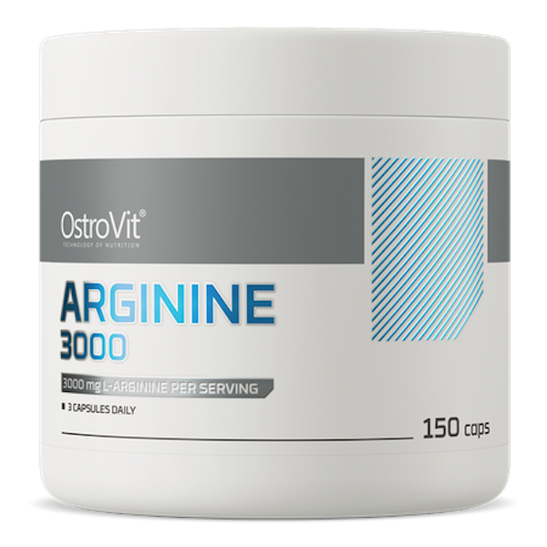 L-Arginin 3000 mg, 150 kapsler fra Ostrovit
