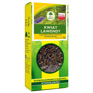 Lavendel tørret urt, Øko, 50 g (KWIAT LAWENDY)