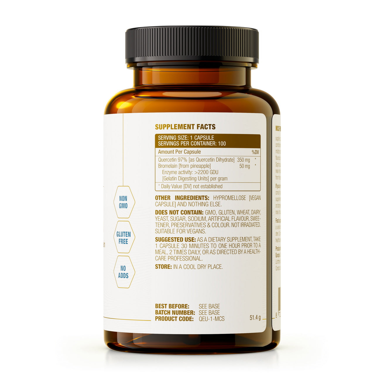 Quercetin &amp; Bromelain