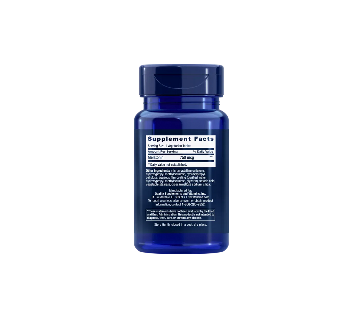 Melatonin, DEPOT (6 timer)