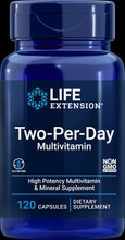 Indlæs billede til gallerivisning Multivitamin, Two-per-Day, 120 kapsler af høj kvalitet fra Life Extension
