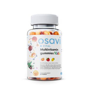 Multivitamin børn, vingummier frugtsmag, 60 stk fra Osavi