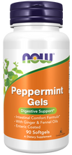 Indlæs billede til gallerivisning Pebermynte Softgels (Peppermint Gels) - 362 mg - 90 VEG-kapsler fra Now Foods
