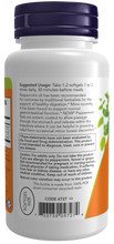 Indlæs billede til gallerivisning Pebermynte Softgels (Peppermint Gels) - 362 mg - 90 VEG-kapsler fra Now Foods
