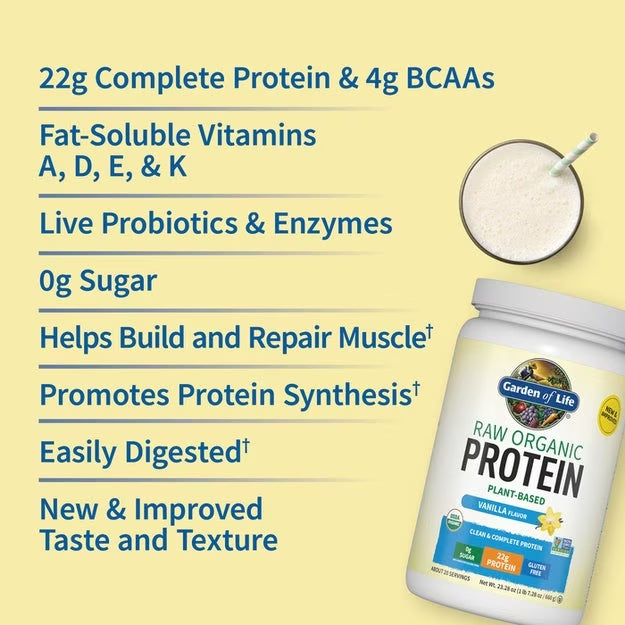 Proteinpulver, Vanilje