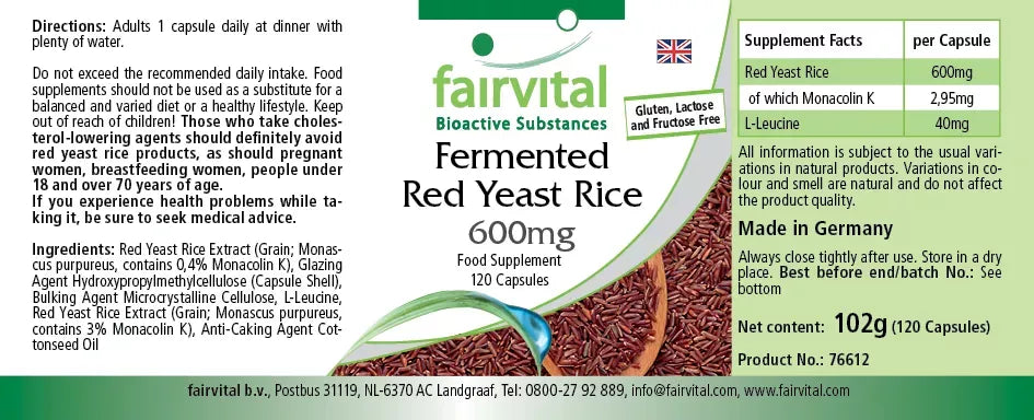Røde Ris, Fermenteret
