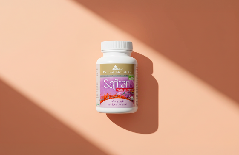 Naturligt safranekstrakt med antidepressive og angstlindrende egenskaber til mentalt overskud.