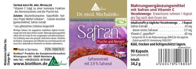Safranekstrakt