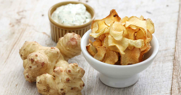 Jordskokke chips, Øko, 50 g fra Kikkenborg