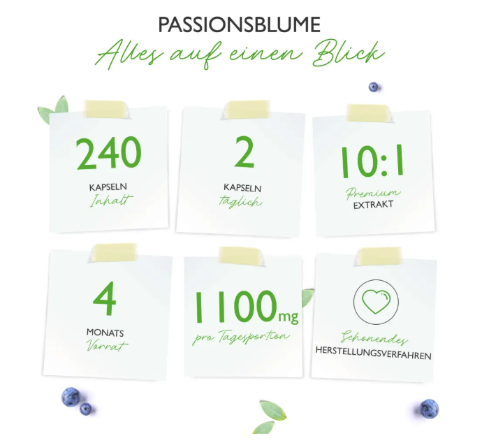 Passionsblomstekstrakt produktbillede