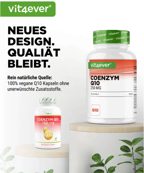 CoQ10 (Coenzym Q10) produktbillede