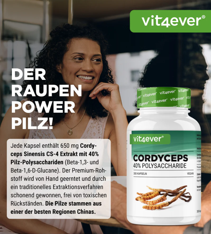 Cordyceps Intenso svampe-ekstrakt