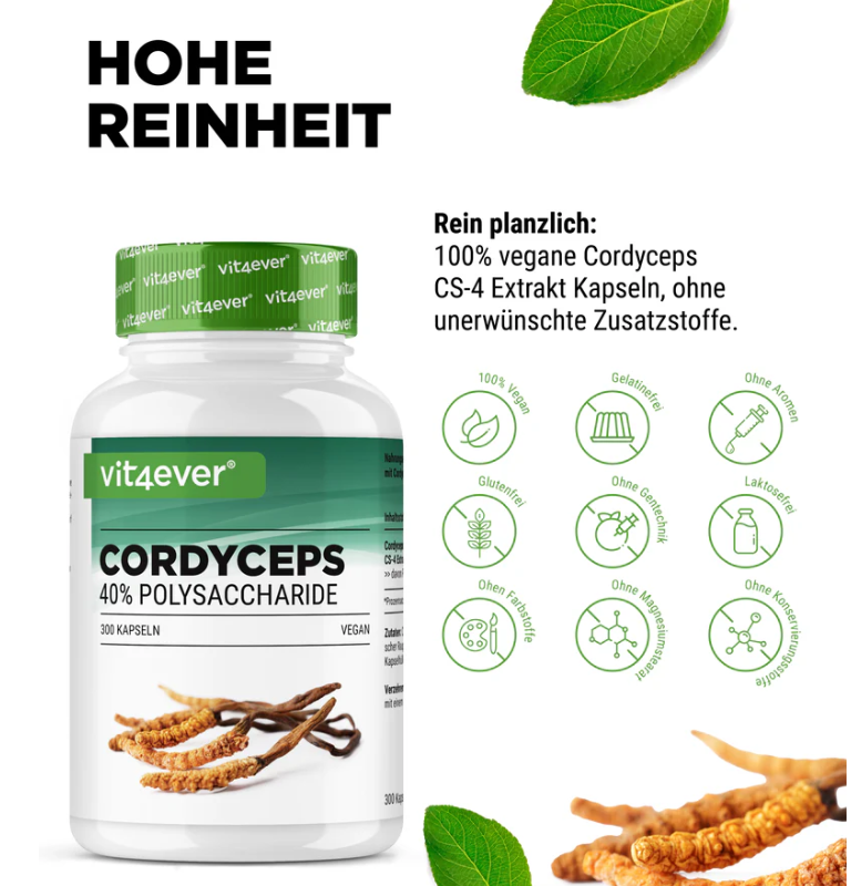 Cordyceps Intenso svampe-ekstrakt