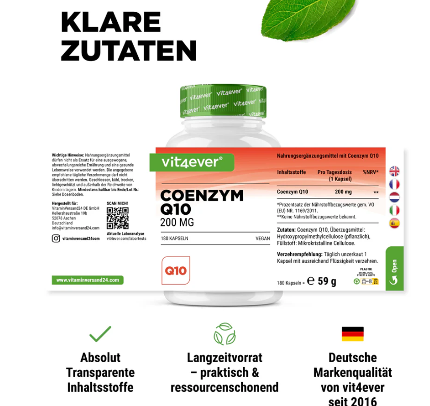 CoQ10 (Coenzym Q10)