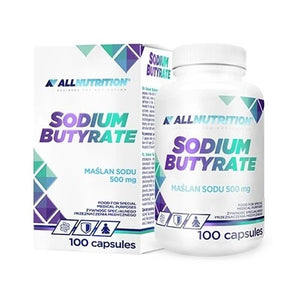 Sodium Butyrate (Smørsyre) - 500 mg - 100 kapsler fra Allnutrition