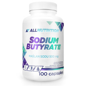 Sodium Butyrate (Smørsyre) - 500 mg - 100 kapsler fra Allnutrition