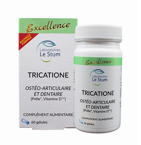 Tricatione med agerpadderok og D3-vitamin - 800 mg - 120 kapsler fra Laboratoires Le Stum