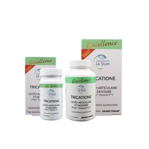 Tricatione med agerpadderok og D3-vitamin - 800 mg - 120 kapsler fra Laboratoires Le Stum