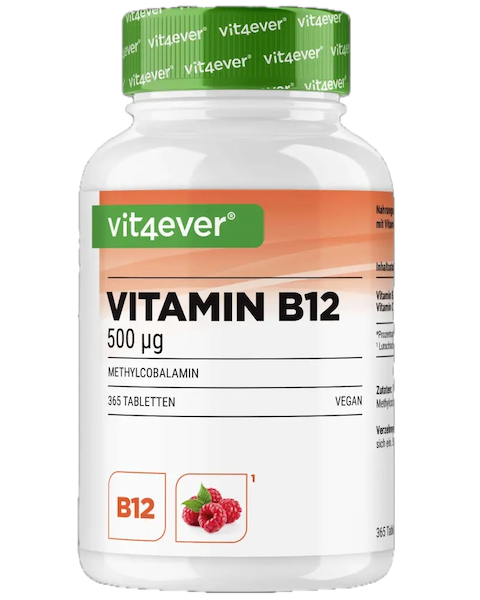 B12-vitamin (Methylcobalamin, aktiveret) produktbillede