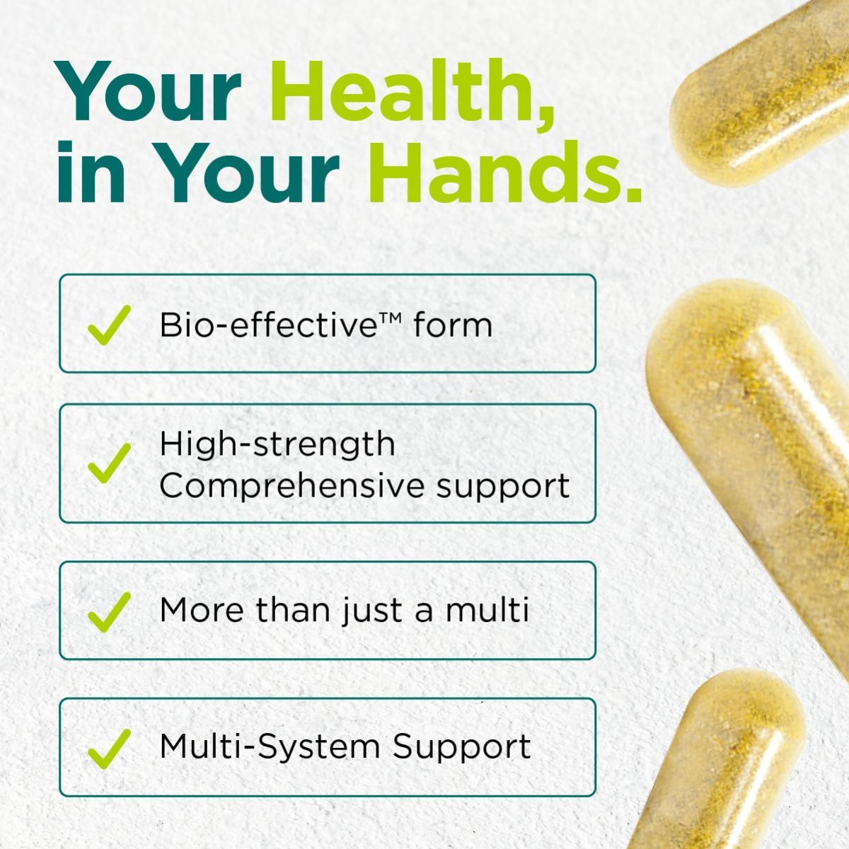 50+ Multi - Vitaminer &amp; mineraler - 60 vcaps fra Cytoplan
