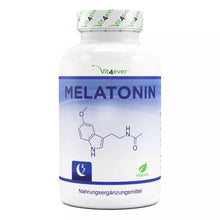 Indlæs billede til gallerivisning Melatonin - 1 mg - vegansk, 365 tabletter fra Vit4ever

