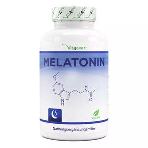 Melatonin 1 mg - vegansk - 365 tabletter fra Vit4ever