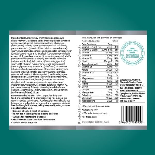 Multivitamin &amp; mineraler