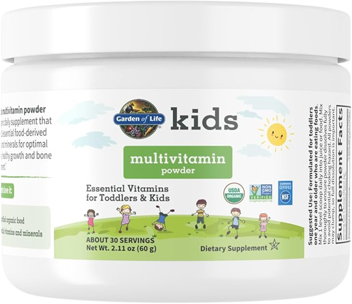 Multivitaminpulver Børn produktbillede