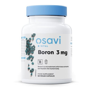 Bor (Boron) - 3 mg - 60 VEG-kapsler fra Osavi