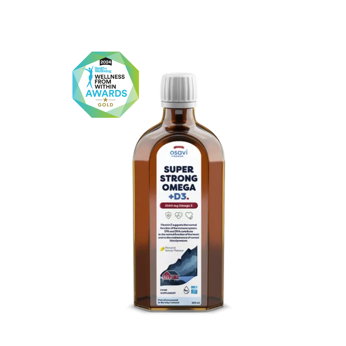 Omega-3 Super Strong &amp; D3-vitamin