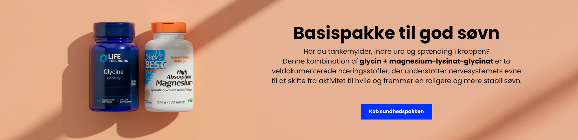 Sundhedspakke til god søvn