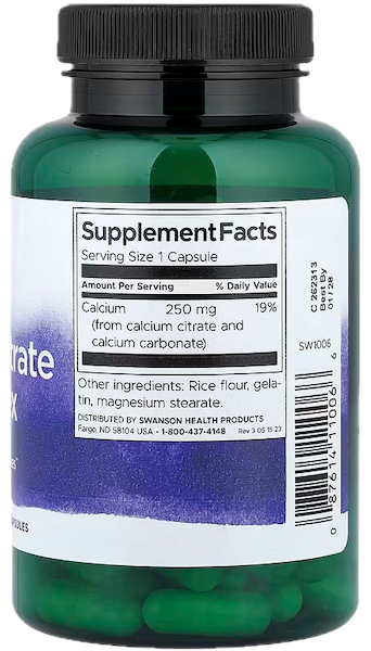 Calciumcitrat produktbillede