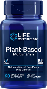 Multivitamin plantebaseret (vegetarisk), 90 kapsler, høj kvalitet