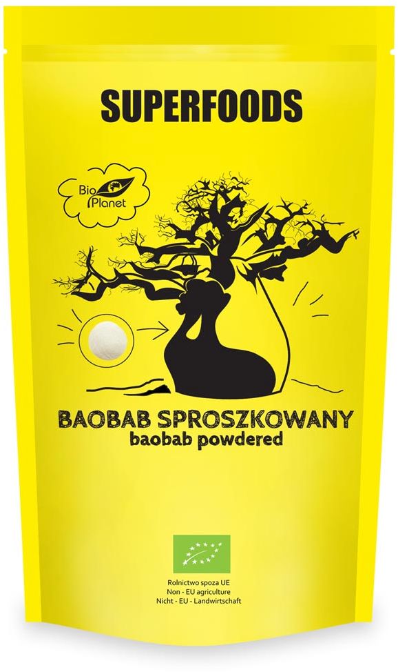 Baobab Frugt Pulver ØKO 150 g