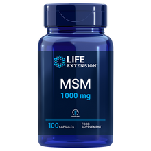 Indlæs billede til gallerivisning MSM, Life Extension, 1000 mg, 100 VEG kapsler (led- eller muskelsmerter)
