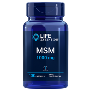 MSM, Life Extension, 1000 mg, 100 VEG kapsler (led- eller muskelsmerter)