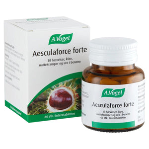 Hestekastaniefrø ekstrakt, Aesculaforce Forte, 60 tabletter