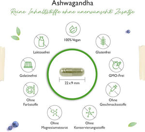 Ashwagandha Extract Intenso, 750 mg - 180 kapsler