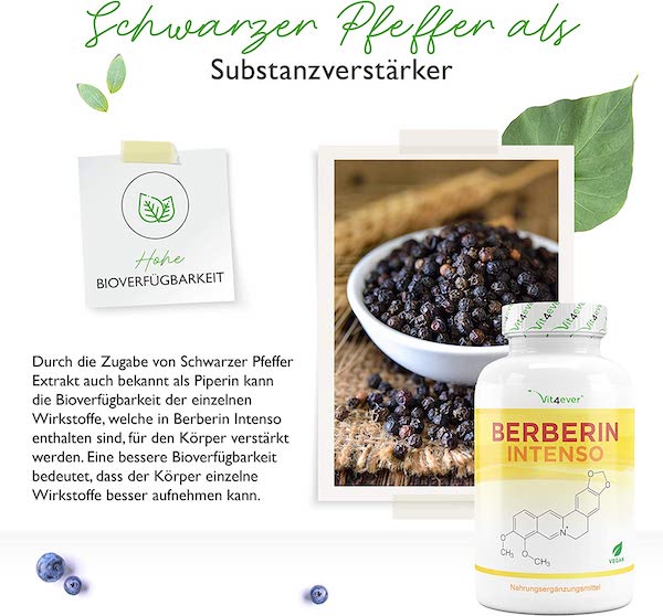 Berberinekstrakt HCl Intenso
