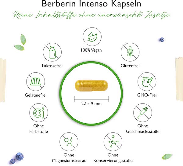 Berberinekstrakt HCl Intenso