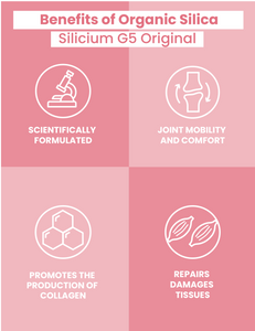 Silica - Silicium G5 Original, 1L (målrettet inflammation, ledsmerter og knogleskørhed)