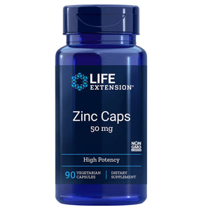 Zink Caps, højtoptagelig 50 mg, 90 VEG Kapsler