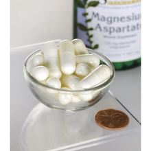 Indlæs billede til gallerivisning Magnesium Aspartate, elementær - 133 mg (fra 685 mg Magnesium Aspartate) - 90 kapsler fra Swanson
