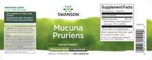 Indlæs billede til gallerivisning Mucuna Pruriens 350 mg - 200 kapsler fra Swanson
