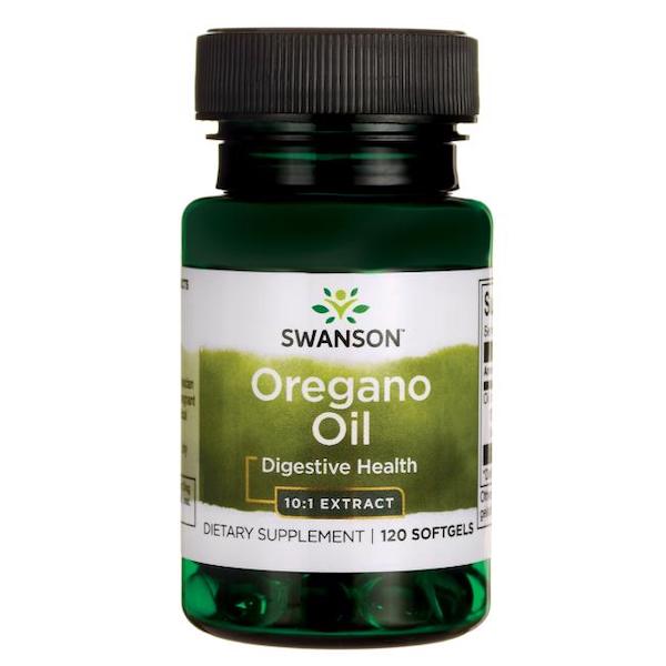 Oregano oil 150 mg - 120 softgel kapsler fra Swanson
