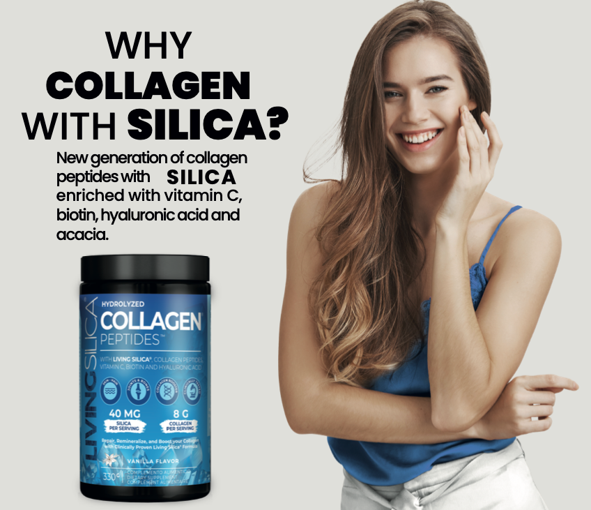 Kollagenpeptider med Living Silica