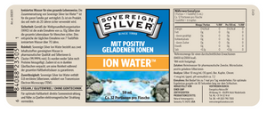 Sølv Hydrosol Bioaktivt  - Ion Water 59 ml pipette