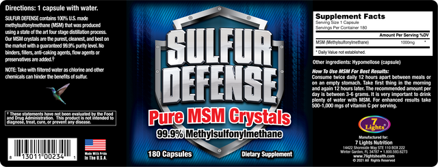 MSM (Metylsulfonylmetan)