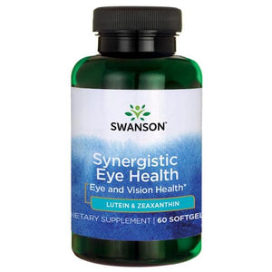 Synergistic eye health, Lutein & Zeaxanthin - 60 softgel kapsler