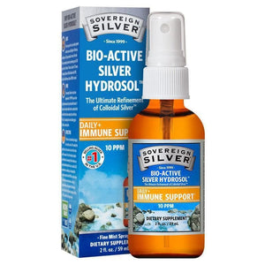Sovereign Silver Bioaktivt Sølv Hydrosol Mist Spray, 59 ml